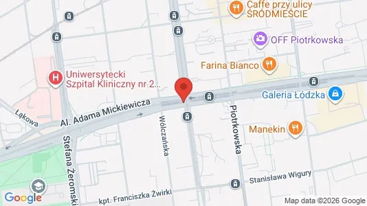 Office spaces for rent i Łódź - Photo from Google Street View