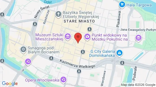 Kontorlokaler til leje i Wrocław - Foto fra Google Street View