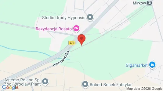Toimistotilat Vuokrattavana i Wrocławski - kort over placeringen