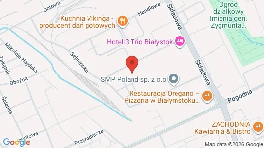 Büros zur Miete i Białystok – Foto von Google Street View