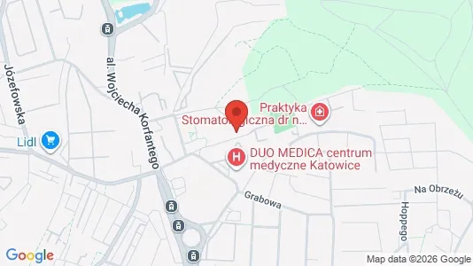 Kontorlokaler til leje i Katowice - Foto fra Google Street View