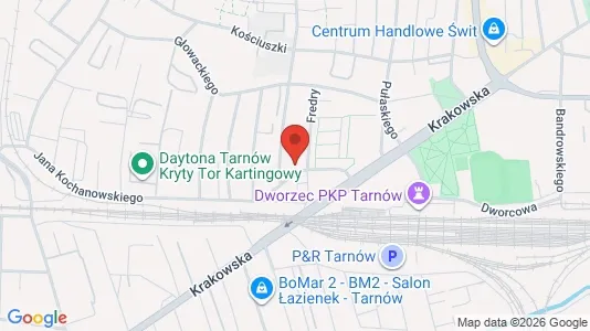 Lokale biurowe Do wynajęcia i Tarnów - kort over placeringen