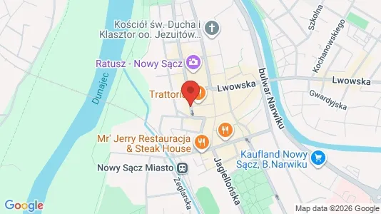 Kontorlokaler til leje i Nowosądecki - Foto fra Google Street View
