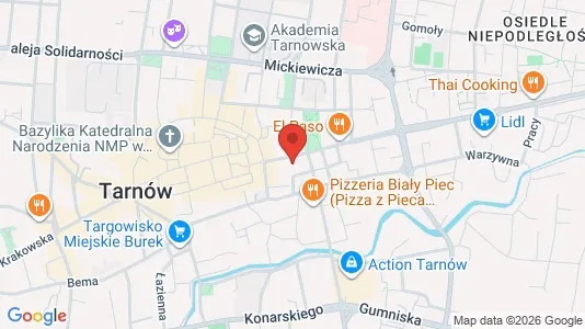 Büros zur Miete i Tarnów – Foto von Google Street View