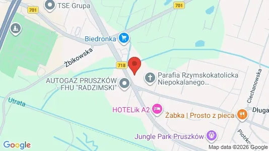 Lokale biurowe Do wynajęcia i Pruszkowski - kort over placeringen