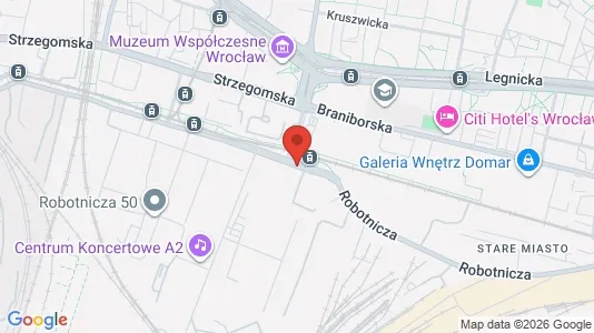 Office spaces for rent i Wrocław - Photo from Google Street View