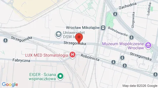 Office spaces for rent i Wrocław - Photo from Google Street View