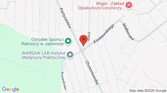 Office spaces for rent i Legionowski - kort over placeringen