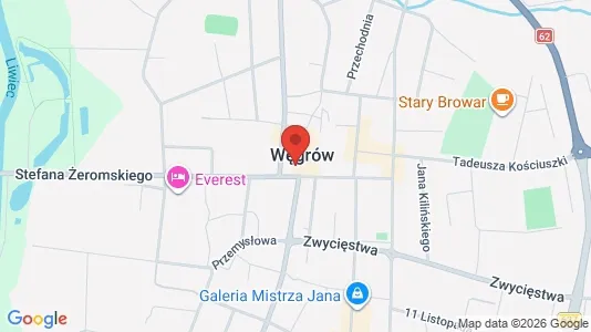 Kontorer til leie i Węgrowski – Bilde fra Google Street View