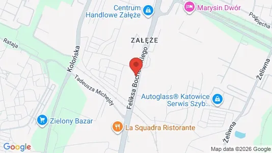 Kontorlokaler til leje i Katowice - Foto fra Google Street View