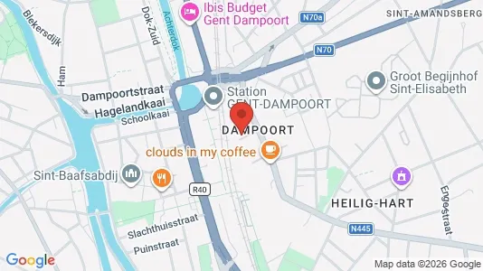 Büros zur Miete i Stad Gent – Foto von Google Street View
