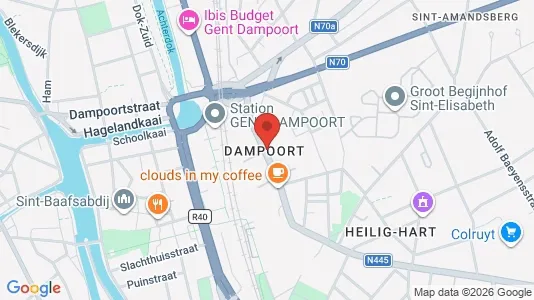 Kontorlokaler til leje i Stad Gent - Foto fra Google Street View