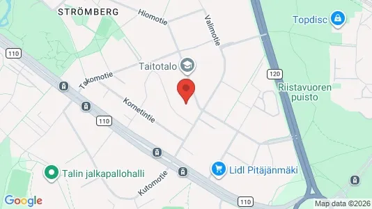 Office spaces for rent i Helsinki Läntinen - kort over placeringen