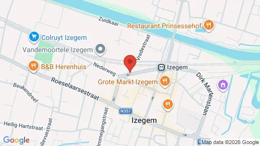 Lokaler til leie i Izegem – Bilde fra Google Street View