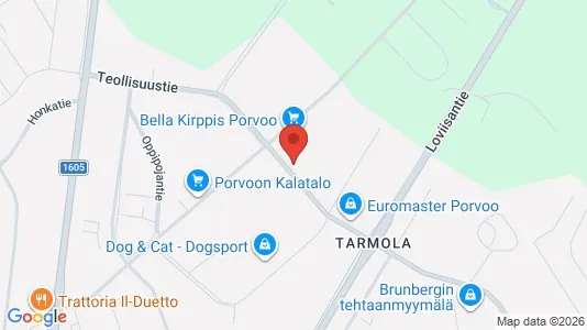 Företagslokaler för uthyrning i Borgå – Foto från Google Street View