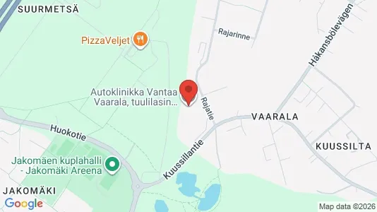 Liikekiinteistöt Vuokrattavana i Vantaa - Kuva Google Street Viewstä