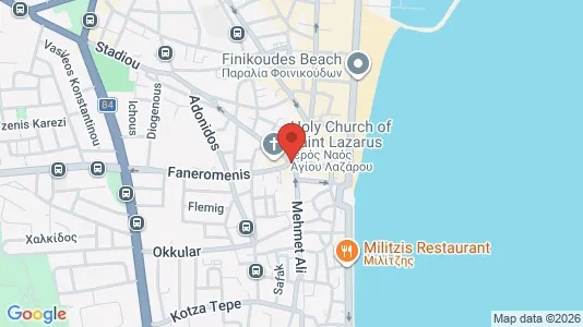Gewerbeflächen zum Kauf i Larnaca – Foto von Google Street View