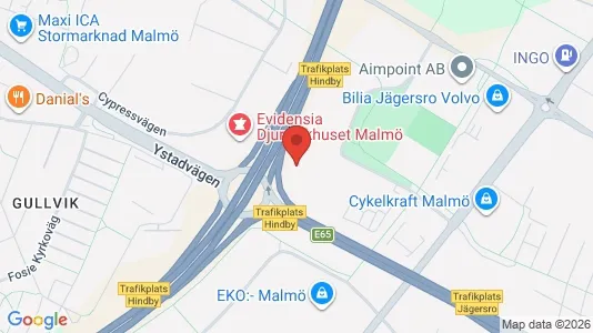 Toimistotilat Vuokrattavana i Fosie - kort over placeringen