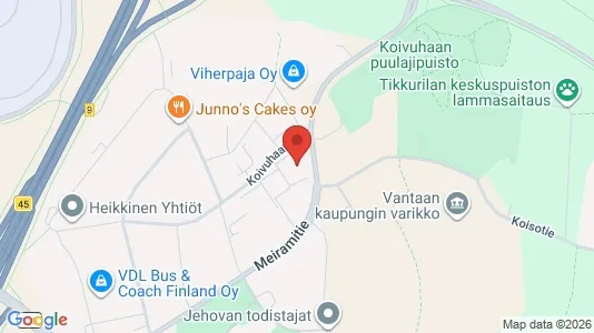 Lager zur Miete i Vantaa – Foto von Google Street View