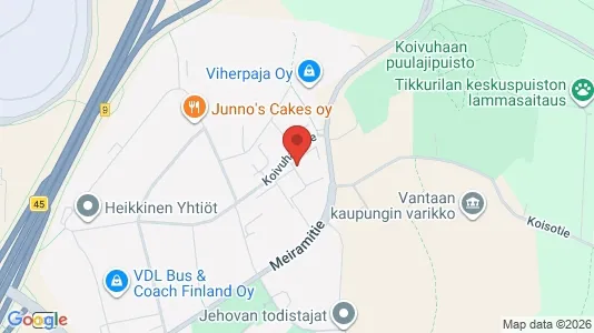 Lager zur Miete i Vantaa – Foto von Google Street View