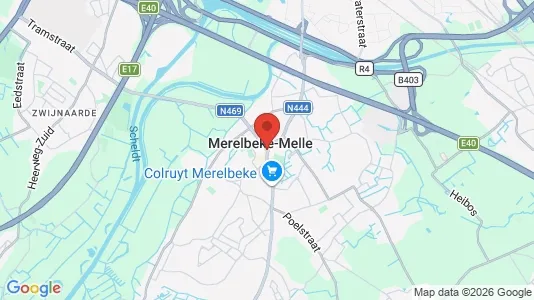 Espacios de oficina En alquiler i Merelbeke - Foto de Google Street View