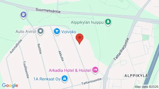 Office spaces for rent i Helsinki Koillinen - kort over placeringen