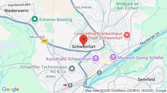 Commercial properties for rent i Schweinfurt - Photo from Google Street View