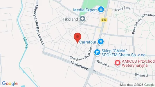 Büros zur Miete i Chełm – Foto von Google Street View