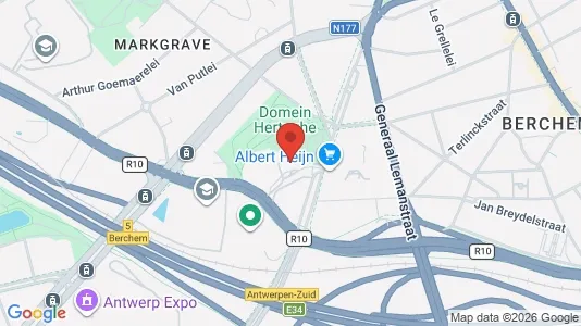 Office spaces for sale i Stad Antwerp - kort over placeringen