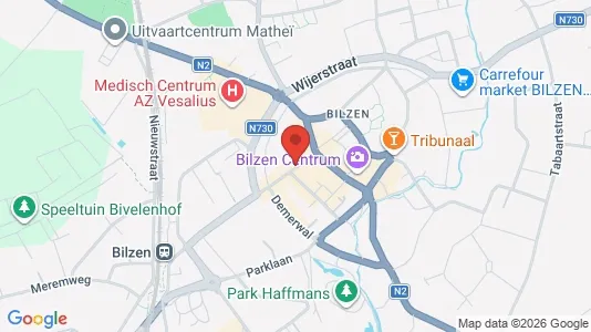 Commercial properties for sale i Bilzen - Photo from Google Street View