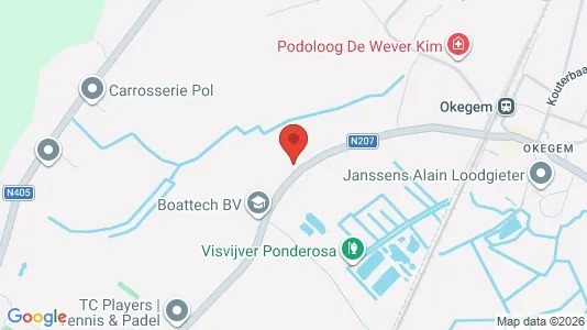 Gewerbeflächen zum Kauf i Ninove - kort over placeringen