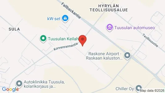 Magazijnen te huur i Tuusula - Foto uit Google Street View