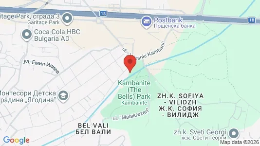 Kontorslokaler för uthyrning i Sofia Mladost – Foto från Google Street View