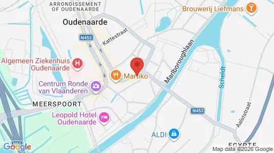 Commercial properties for rent i Oudenaarde - Photo from Google Street View
