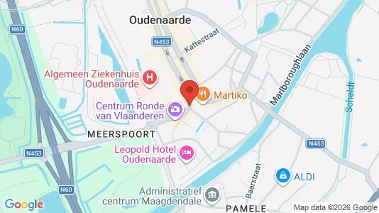 Gewerbeflächen zum Kauf i Oudenaarde – Foto von Google Street View