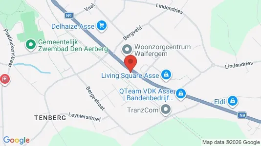 Gewerbeflächen zum Kauf i Asse – Foto von Google Street View