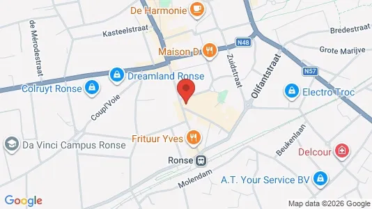 Commercial properties for sale i Ronse - Photo from Google Street View