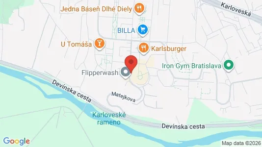 Commercial properties for sale i Senec - kort over placeringen