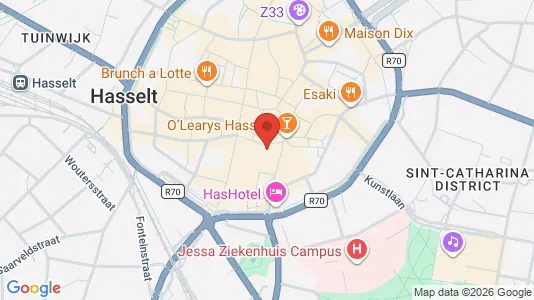 Commercial properties for sale i Hasselt - Photo from Google Street View