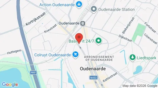 Gewerbeflächen zur Miete i Oudenaarde – Foto von Google Street View