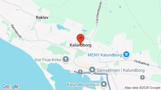Ladenlokale zur Miete i Kalundborg – Foto von Google Street View