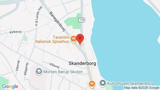Office spaces for rent i Skanderborg - Photo from Google Street View