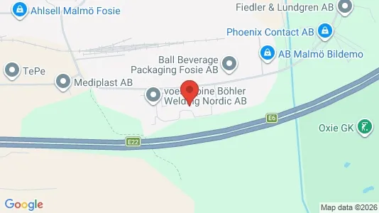 Büros zur Miete i Fosie – Foto von Google Street View
