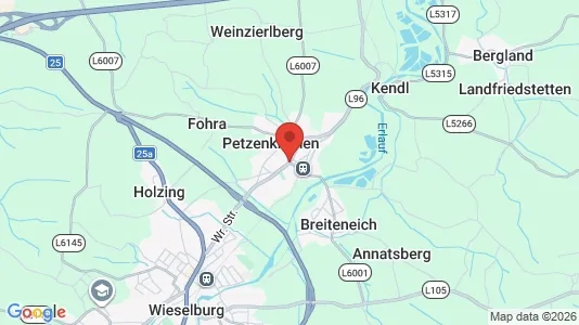 Commercial properties for sale i Petzenkirchen - kort over placeringen