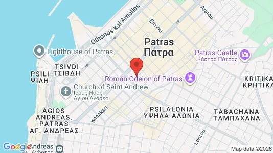 Kontorlokaler til leje i Patras - Foto fra Google Street View