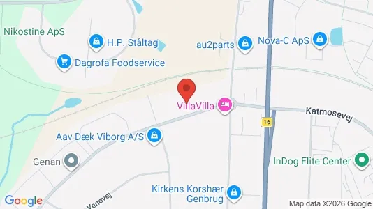 Lokaler til leje i Viborg - Foto fra Google Street View