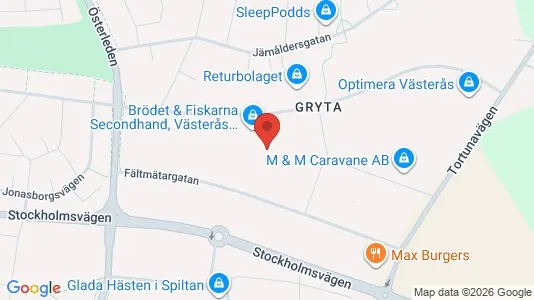 Industrial properties for rent i Västerås - Photo from Google Street View