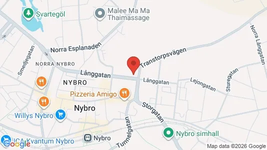 Lokaler til salg i Nybro - Foto fra Google Street View