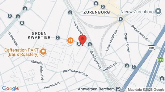 Commercial properties for sale i Stad Antwerp - kort over placeringen