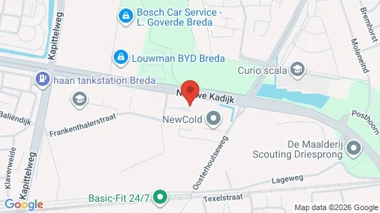 Lokale biurowe Do wynajęcia i Breda - kort over placeringen